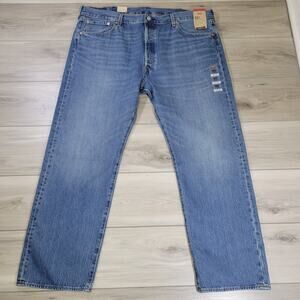 Levi's 501 Jeans Men's 42X30 Light Wash New 005013306